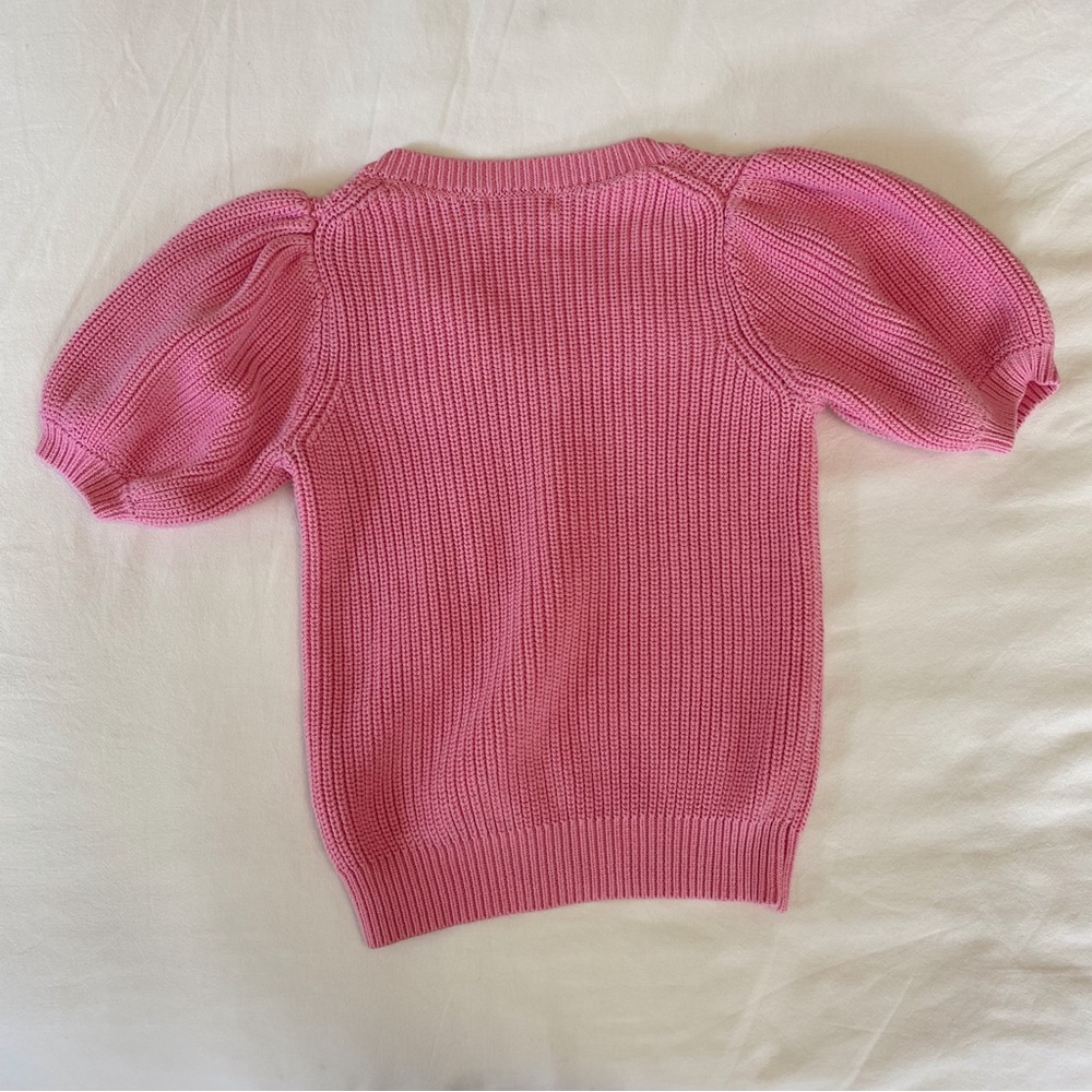 525 America V-Neck Puff‎ Sleeve Sweater - Picture 8 of 8